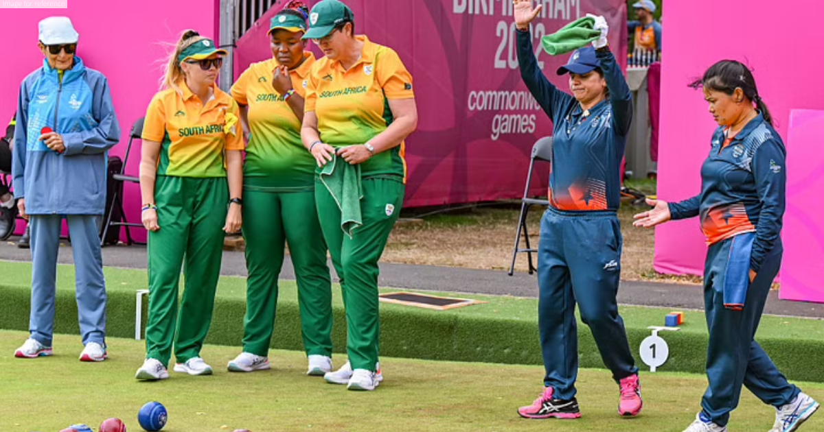 CWG 2022: Indian Lawn Bowls team creates history, strikes Gold against South Africa in final
